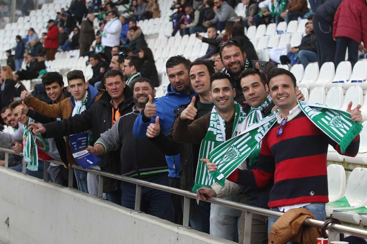 Así vivió la afición el empate del Córdoba ante el Oviedo