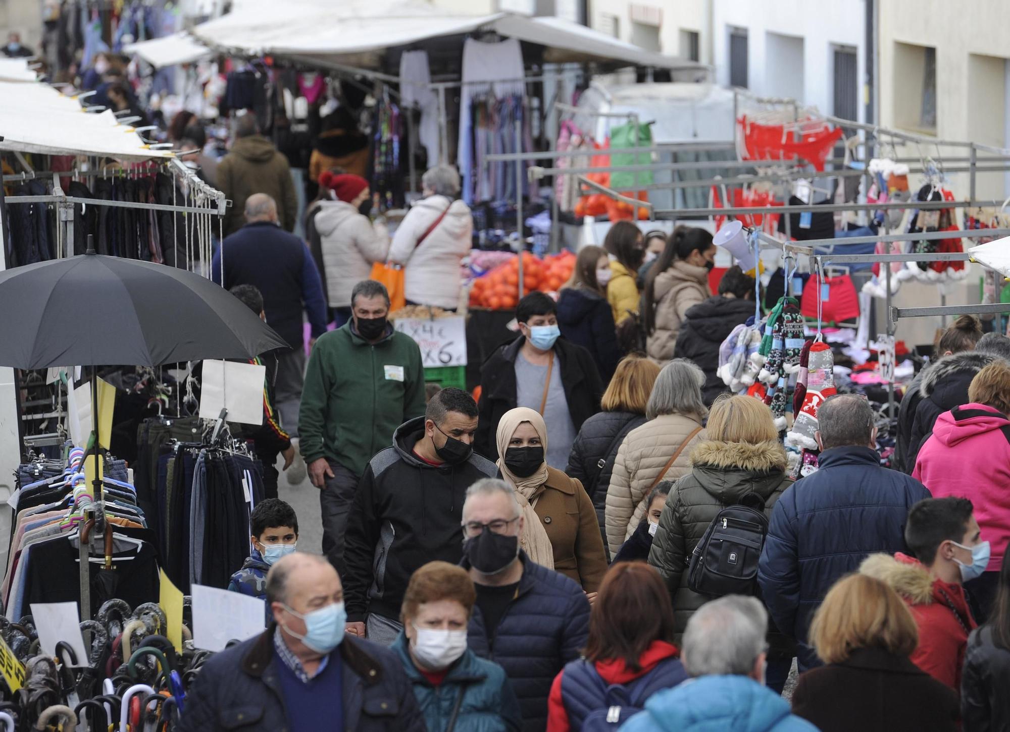 Primera feria del año en Lalín