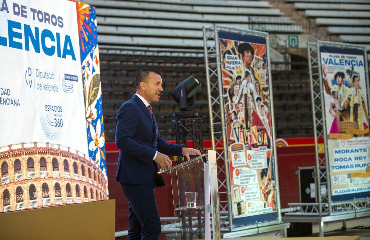 Así ha sido la presentación de los carteles taurinos de la Feria de Julio en València