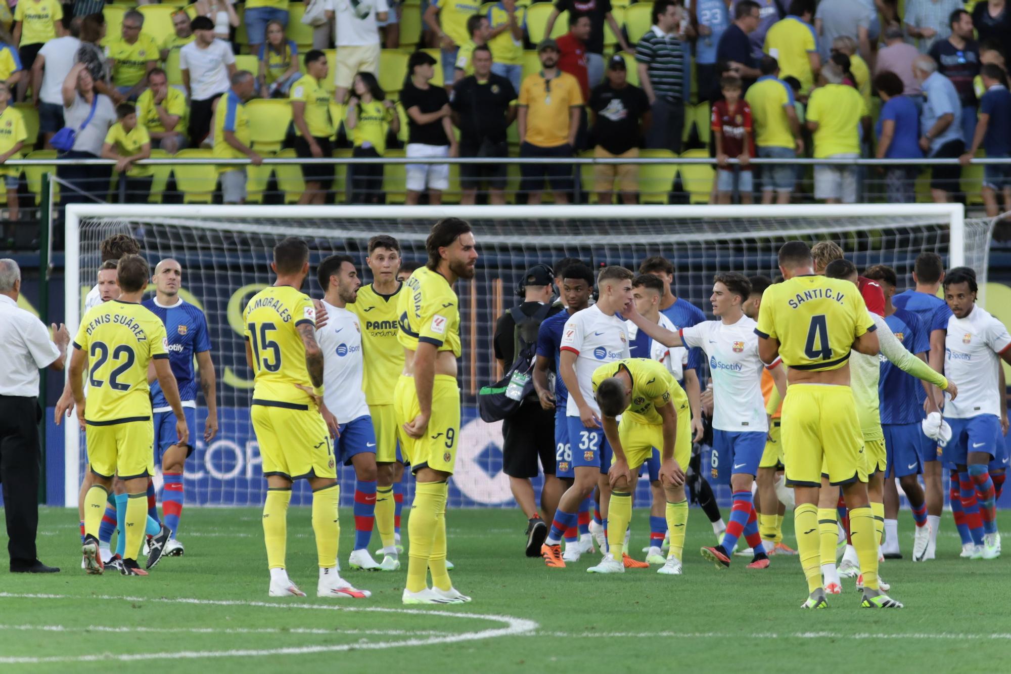 Galería | Las mejores imágenes del Villarreal-Barcelona