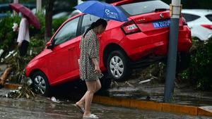 Inundaciones en la China