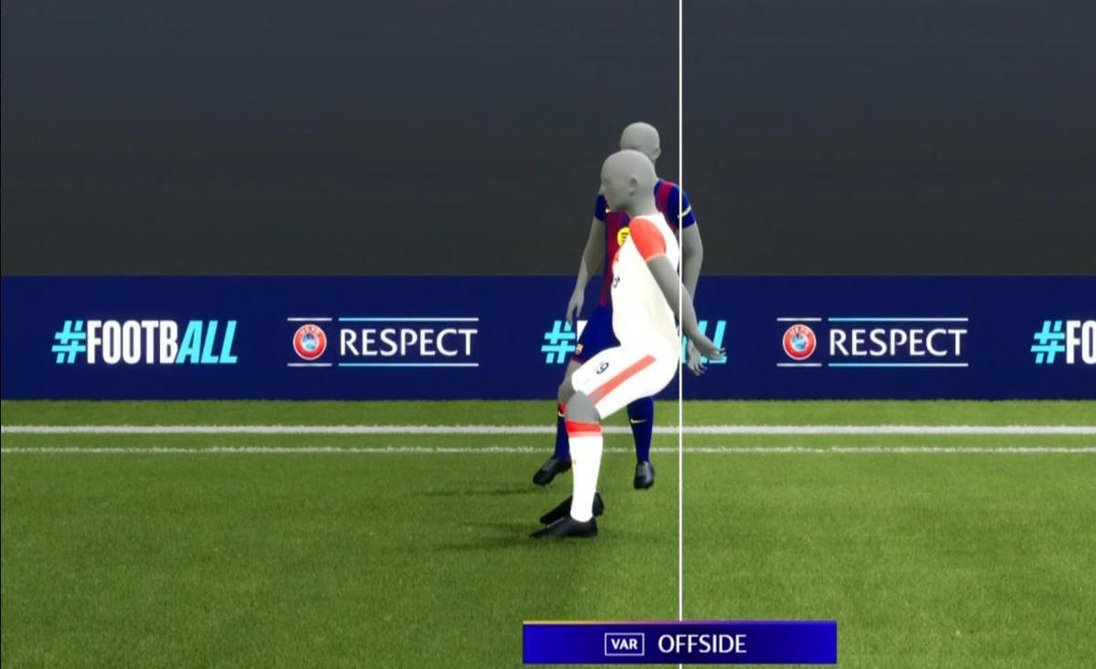 El fuera de juego que anuló el gol de De Jong