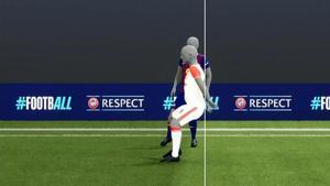 El fuera de juego que anuló el gol de De Jong