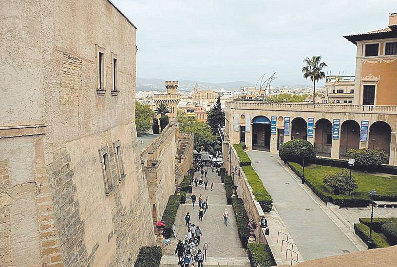 Vista desde una de las habitaciones.