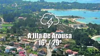 El tiempo en A Illa de Arousa: previsión meteorológica para hoy, lunes 23 de junio