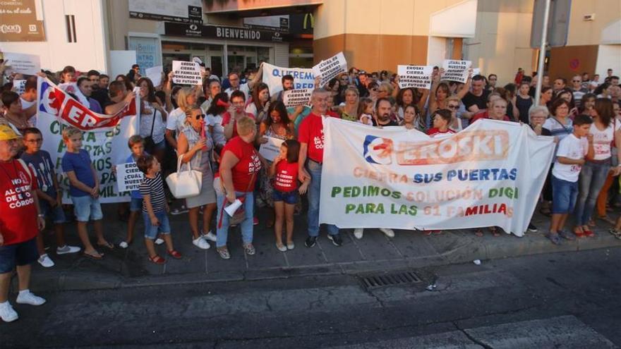 Terminan sin acuerdo las negociaciones sobre el futuro de los trabajadores de Eroski