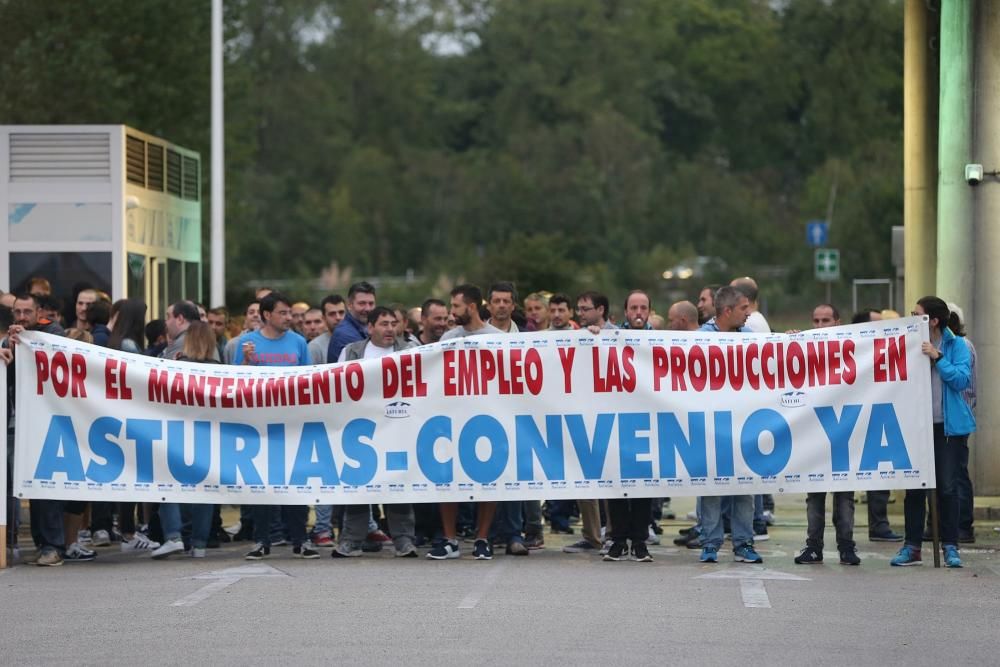 Movilización en la fábrica de CAPSA