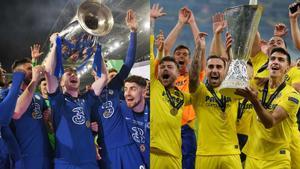 Ambos equipos son los vigentes campeones de la Champions y la Europa League.