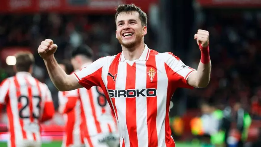 El Sporting arrasa con el Mirandés y golea por tres tantos de diferencia