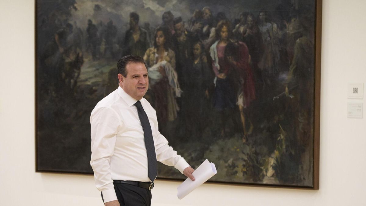 Ayman Odeh, del Frente Árabe para el Cambio (Hadash) de Israel.
