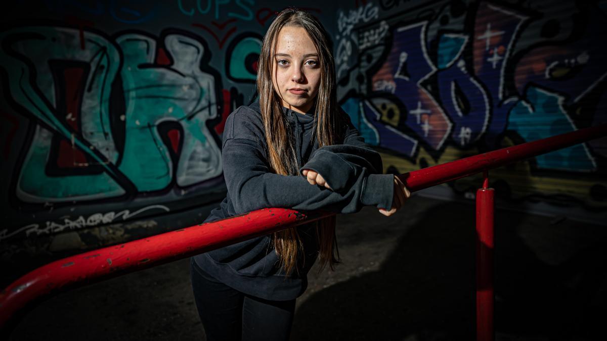 Carla Quílez, fotografiada esta semana en Barcelona.