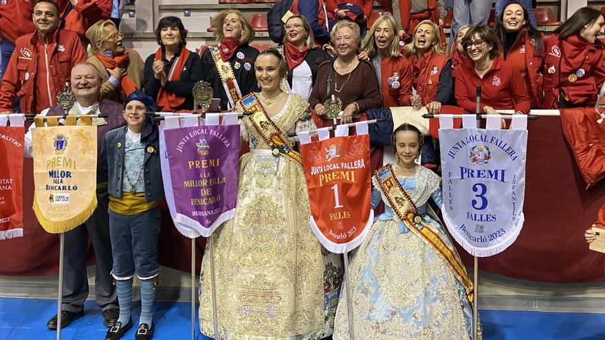 El Caduf y El Campanar triunfan en los 50 años de la fallas de Benicarló