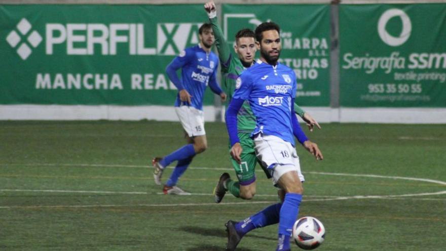 Quim Araujo, en el partido de ayer. | MAR MENOR