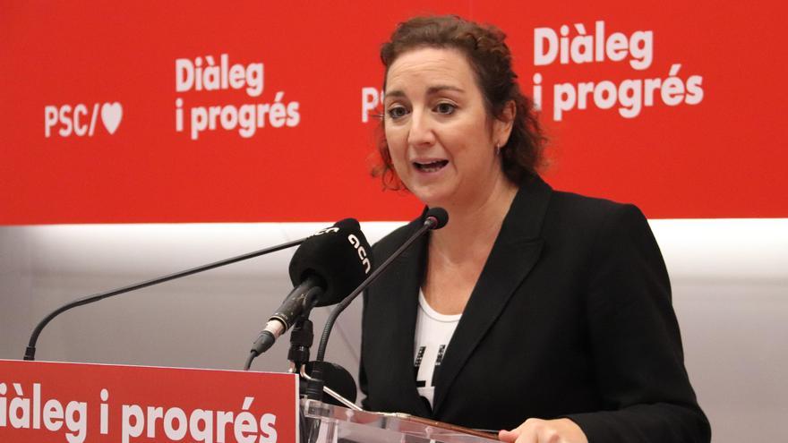 La portaveu del PSC-Units al Parlament, Alícia Romero