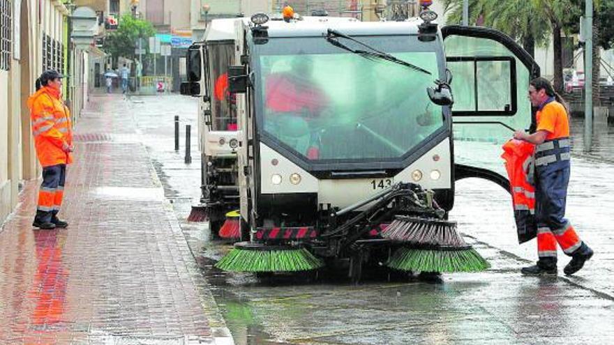 Una barredora similar a la que la SAG.