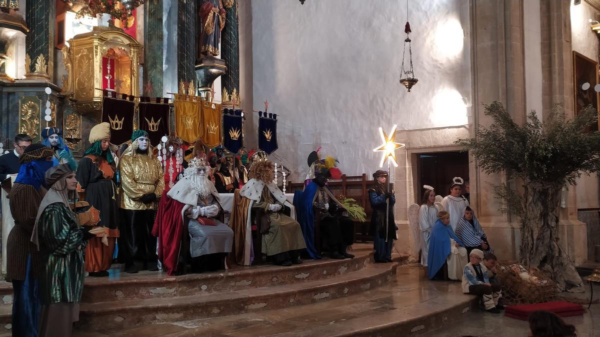Los Reyes Magos en Campanet. Joan Pons