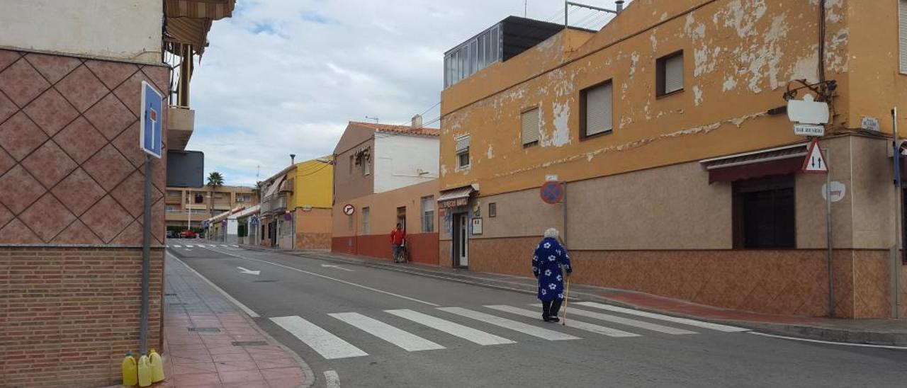 Viviendas de la zona de El Calvario.