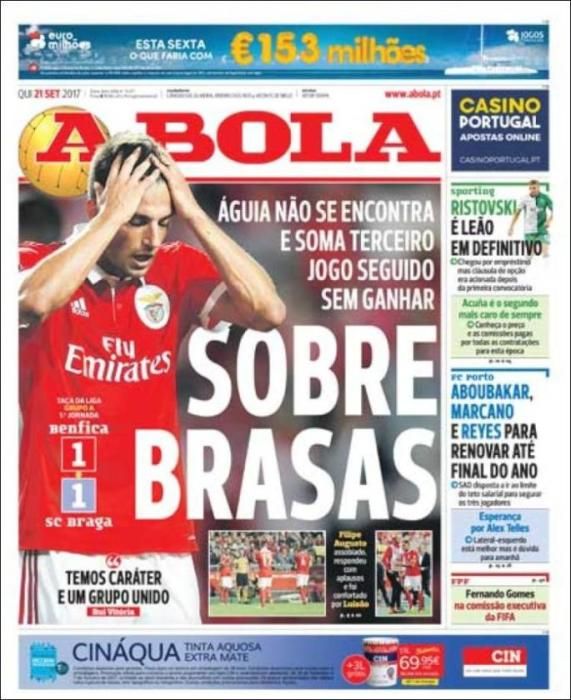 Estas son las portadas deportivas de este jueves 2