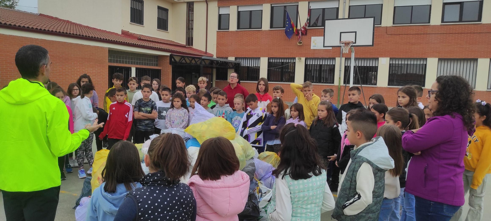 Educación ambiental del colegio Nuestra Señora de la Paz en Villaralbo.
