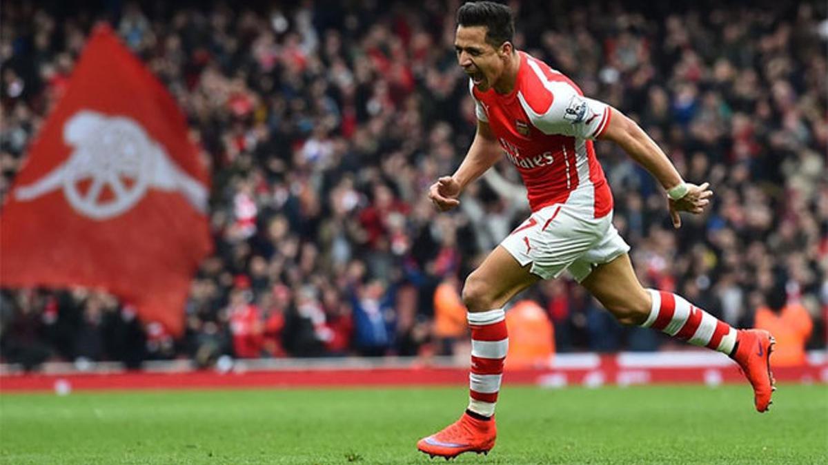 Alexis Sánchez, la figura del Arsenal