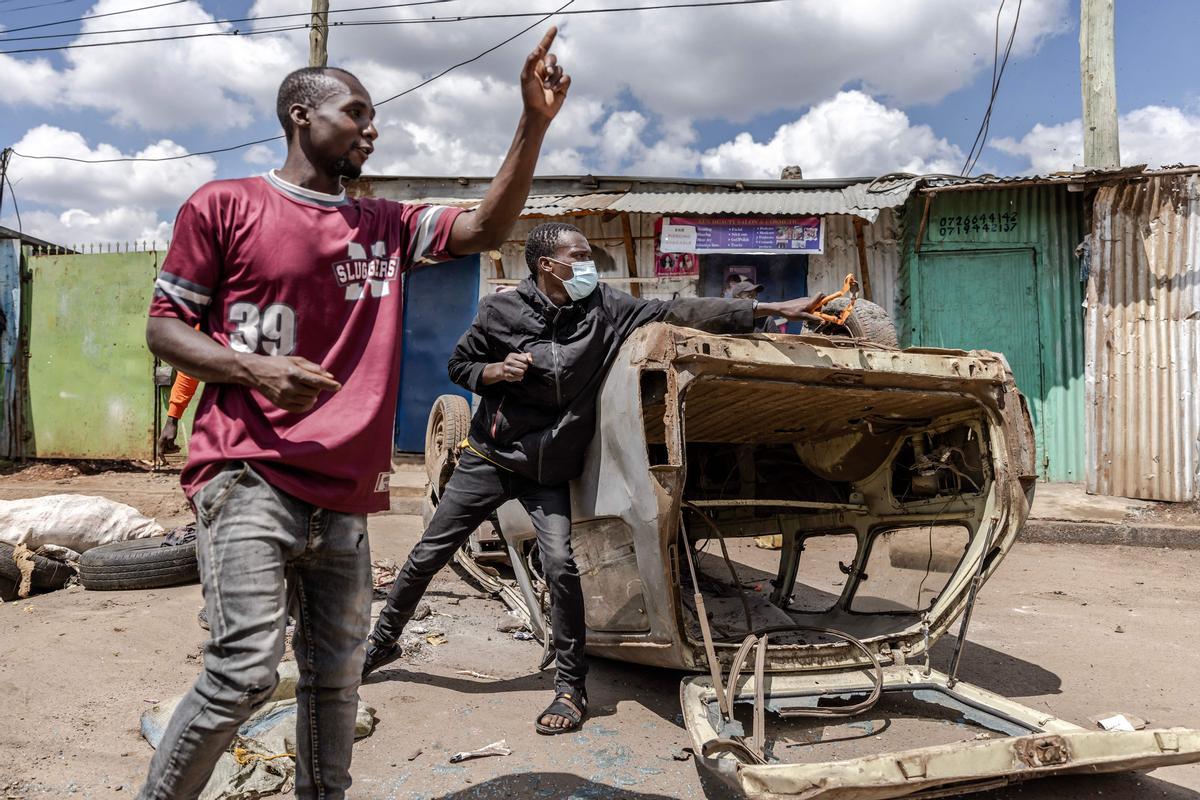 Protestas en Kenia contra el mandato del presidente Ruto