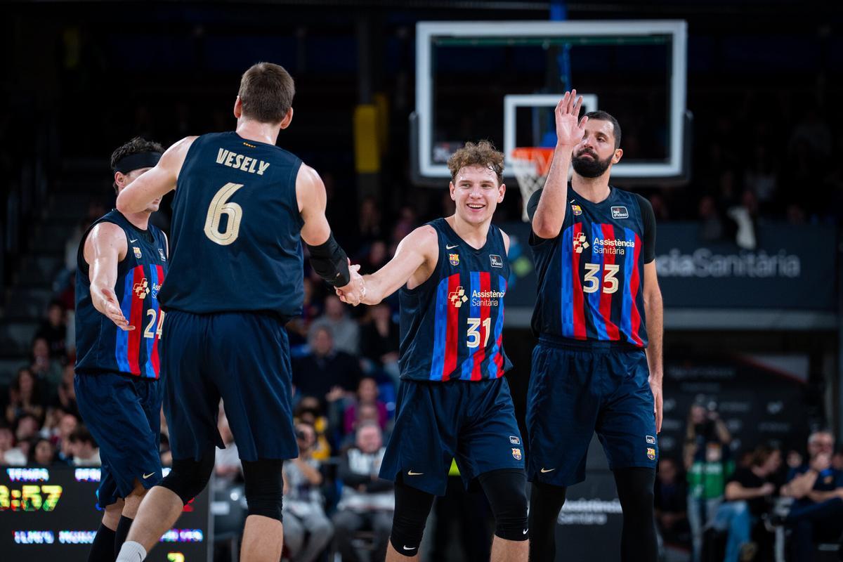 El Barça obre davant l’Asvel Villeurbanne un duríssim calendari de gener