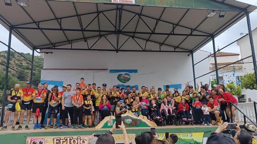 La inclusión de los más pequeños se abre paso en la carrera de trail CxM Corazón de la Sierra de las Nieves