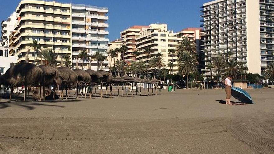 Imagen de una playa de Marbella.