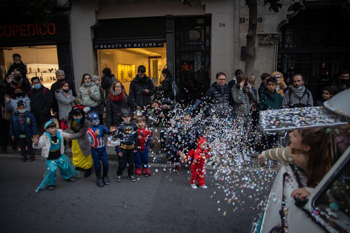 Carnaval del barrio de Gracia de Barcelona 2022