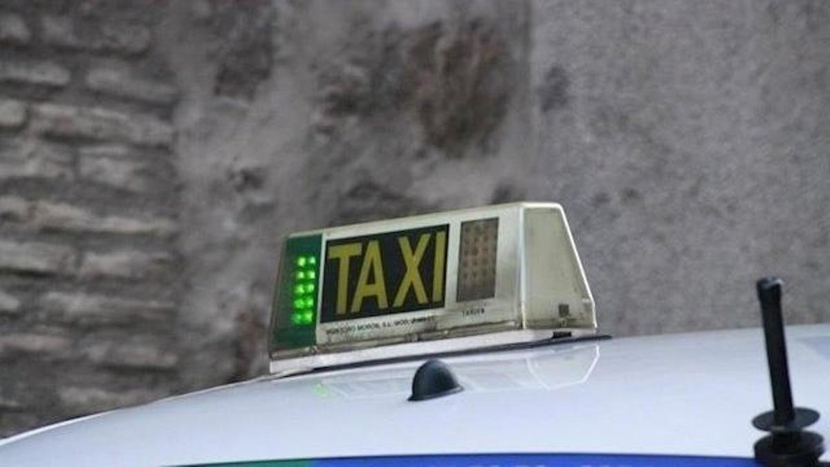 Imagen de archivo de un taxi.