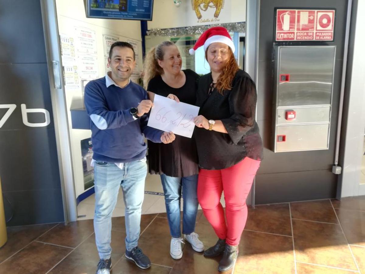 El 66212, un quinto premio, cae en varios puntos de Gran Canaria