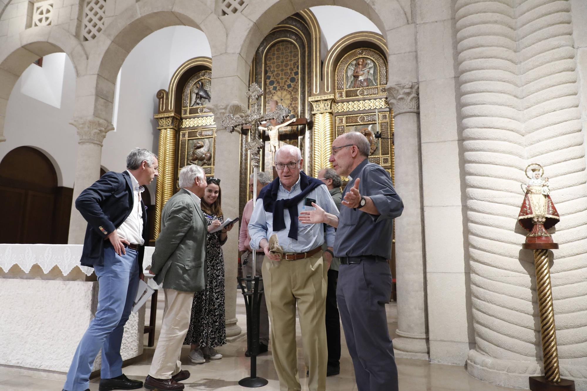 En imágenes: así ha quedado la reforma de la iglesia de San Julián de Somió