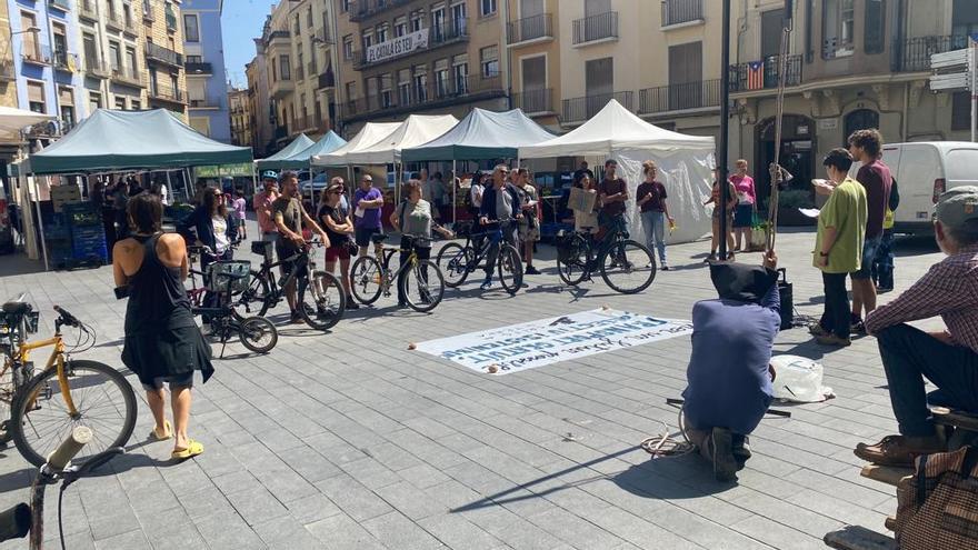 Manifestació a Manresa contra l&#039;espoli a les comunitats zapatistes de Chiapas