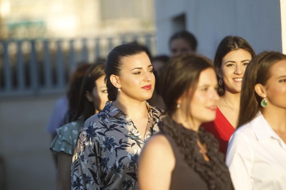 Visita de las candidatas a fallera mayor de València a la casa Ronald McDonald