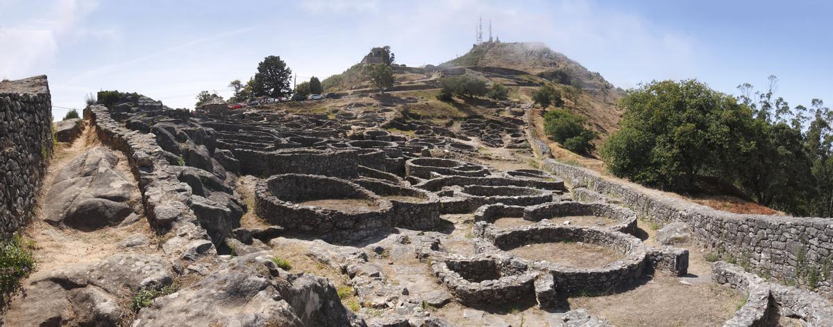 Vista panorámica del castro de Santa Trega. / S. Rodríguez