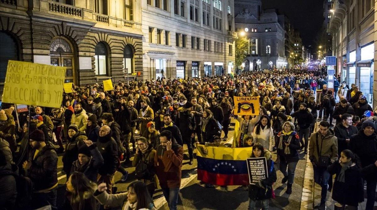 zentauroepp46675793 barcelona 23 01 2019  manifestaci n a barcelona y a otras 17190123213015