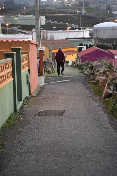 Dos metros para una ambulancia en Bens