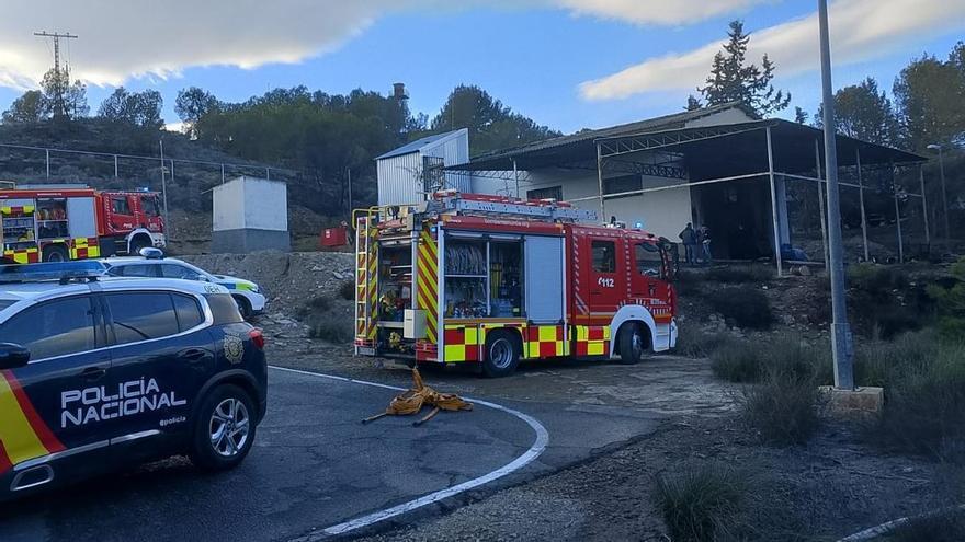 Seis heridos, uno de ellos grave, tras una deflagración en la fábrica de la pólvora en Murcia