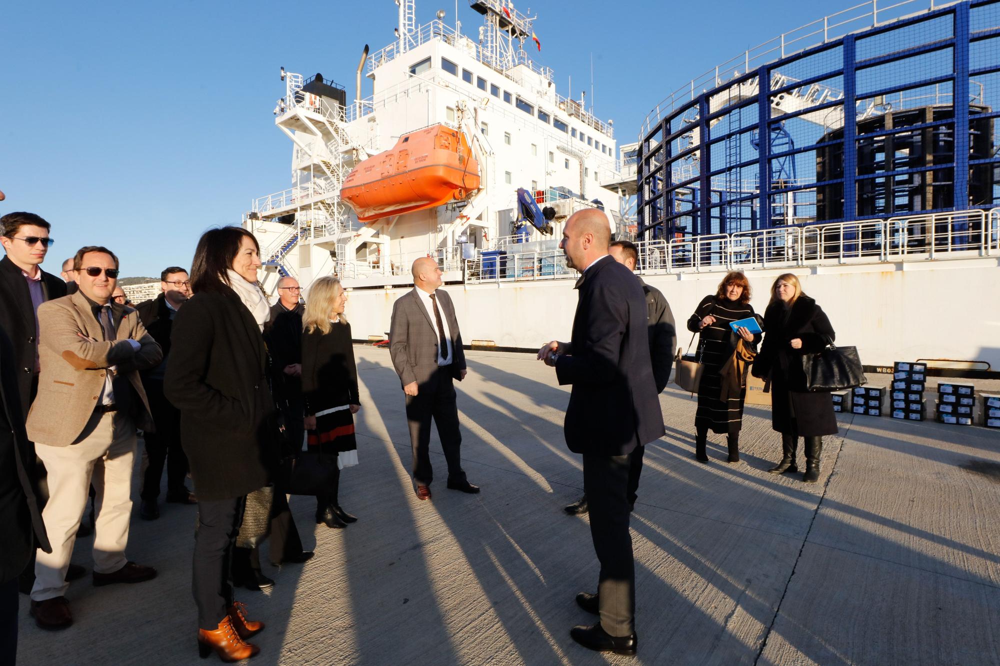 Presentación del nuevo enlace eléctrico entre Ibiza y Formentera