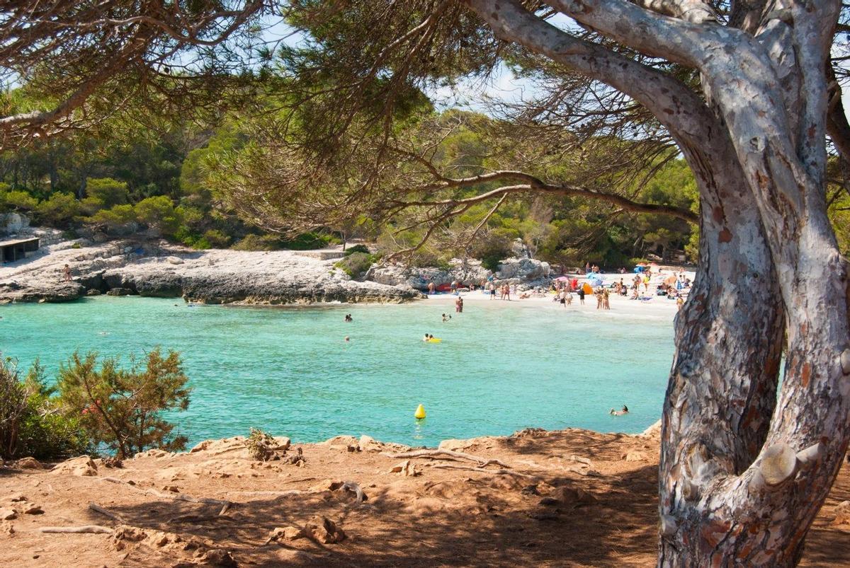 Cala Turqueta, calas escapar del frío