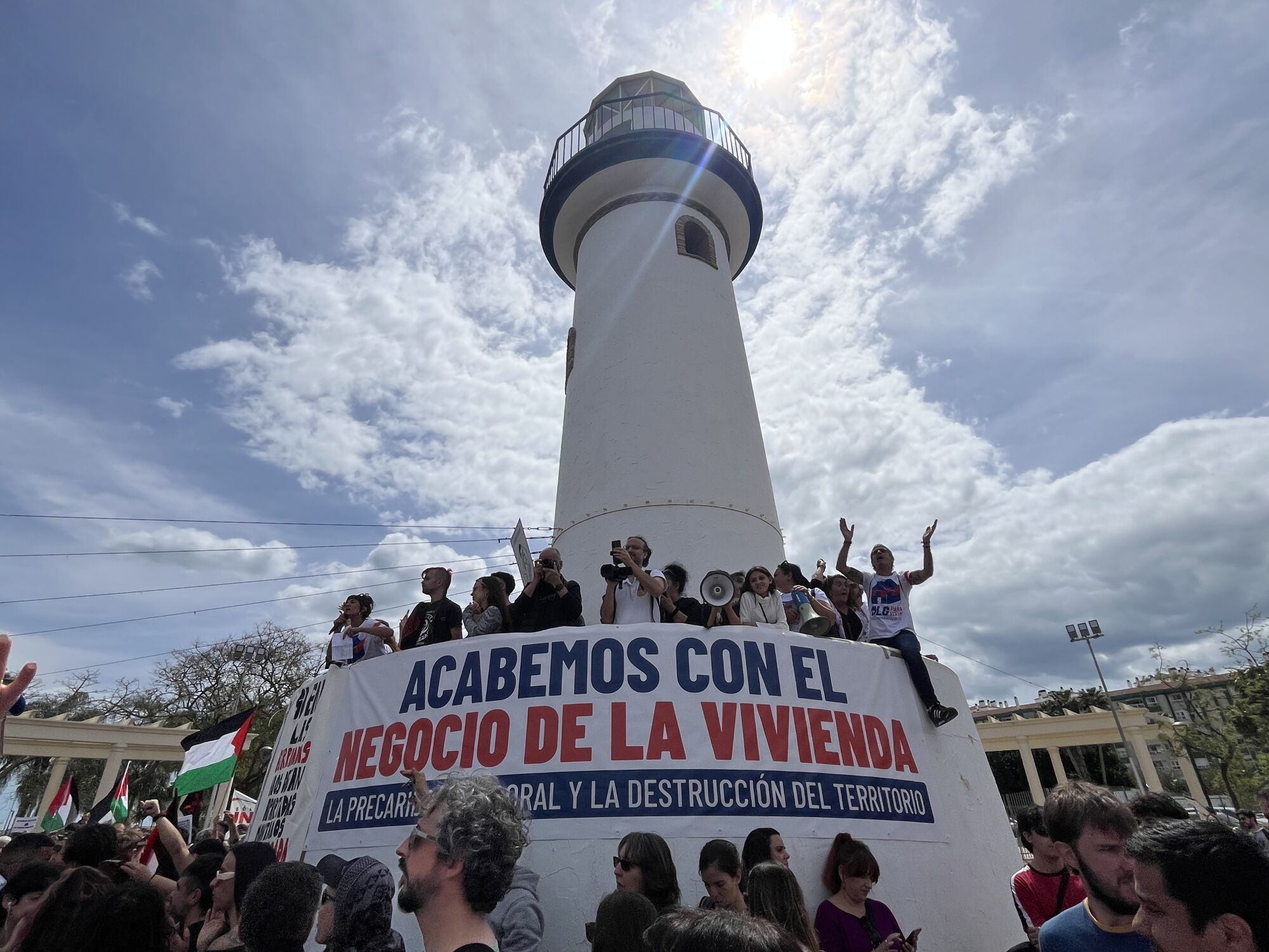 Manifestación en Málaga por la vivienda digna