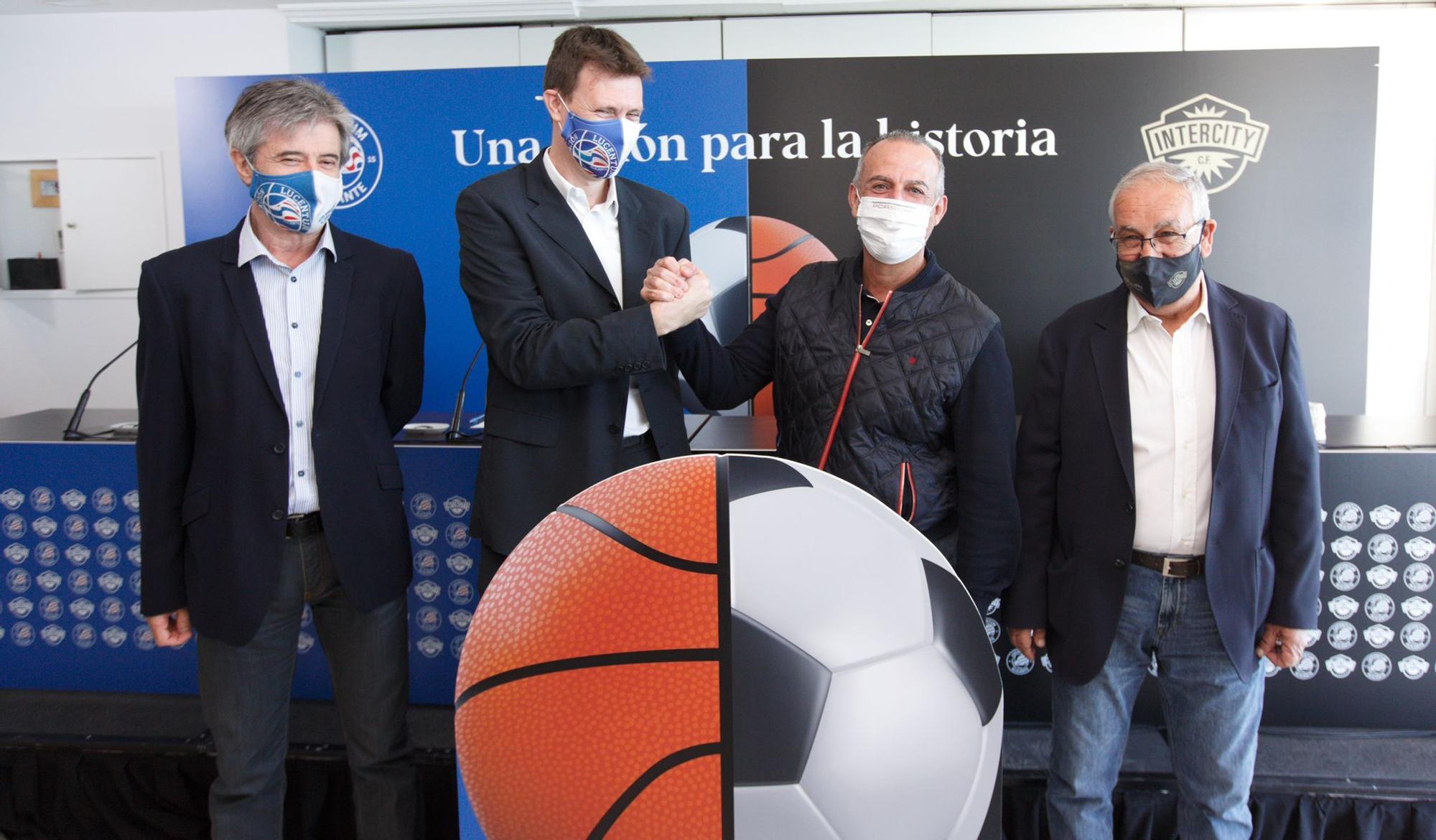 Acto de unión entre el Intercity y el Lucentum