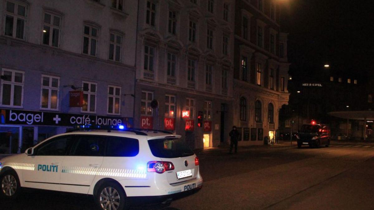 Cotxe de la polícia danesa, ahir | EUROPA PRESS