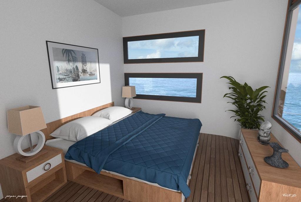 Las camas son king size.