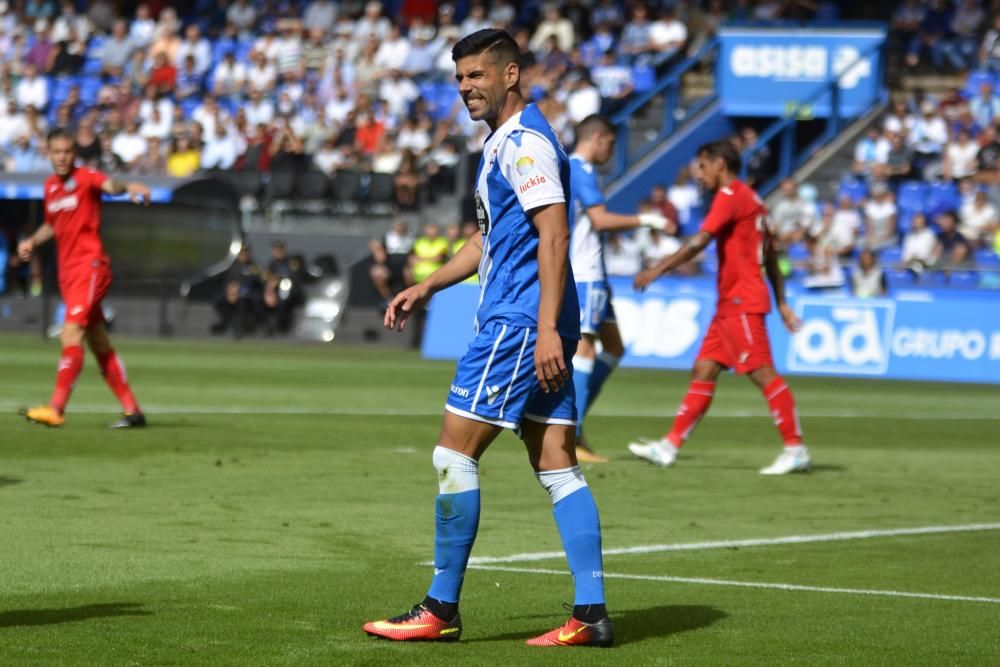 El Dépor le remonta al Getafe