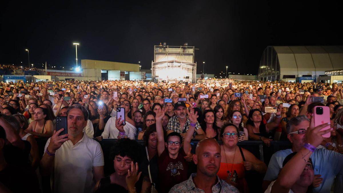 Público durante un concierto del Costa Feira.