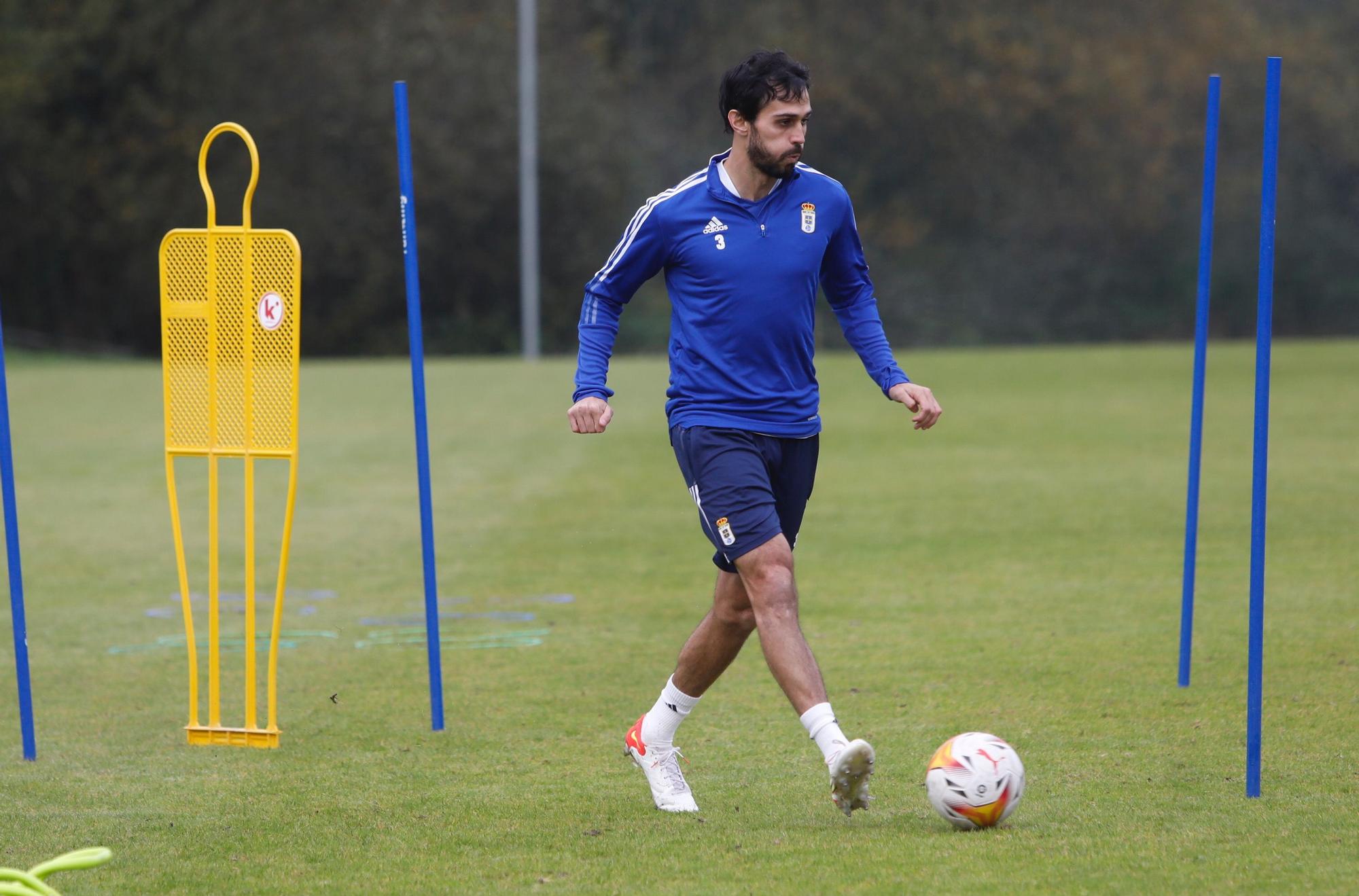 Las imágenes del entrenamiento del Oviedo