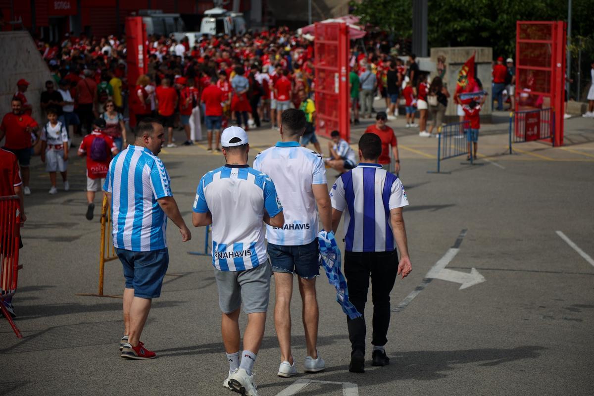 La gran final por el ascenso entre el Nástic y el Málaga CF, en imágenes