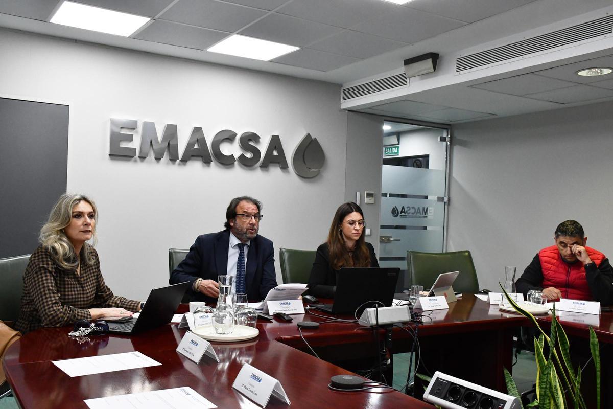 Consejo de administración de Emacsa.