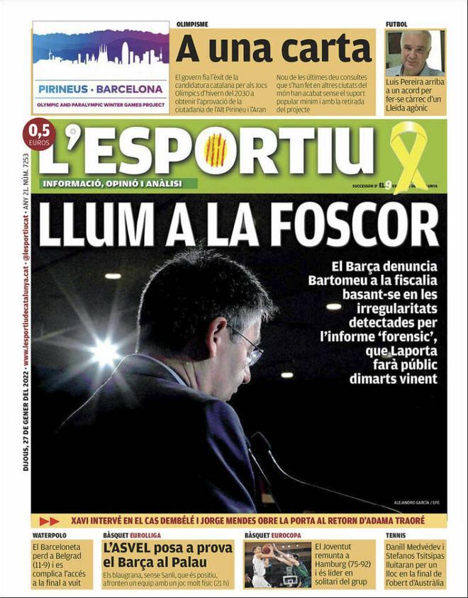 Estas son las portadas de la prensa deportiva de hoy